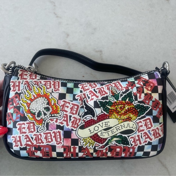 Ed Hardy Handbags - ED HARDY GRAFFITI BAG!!! This is adorable and great quality!! NWT